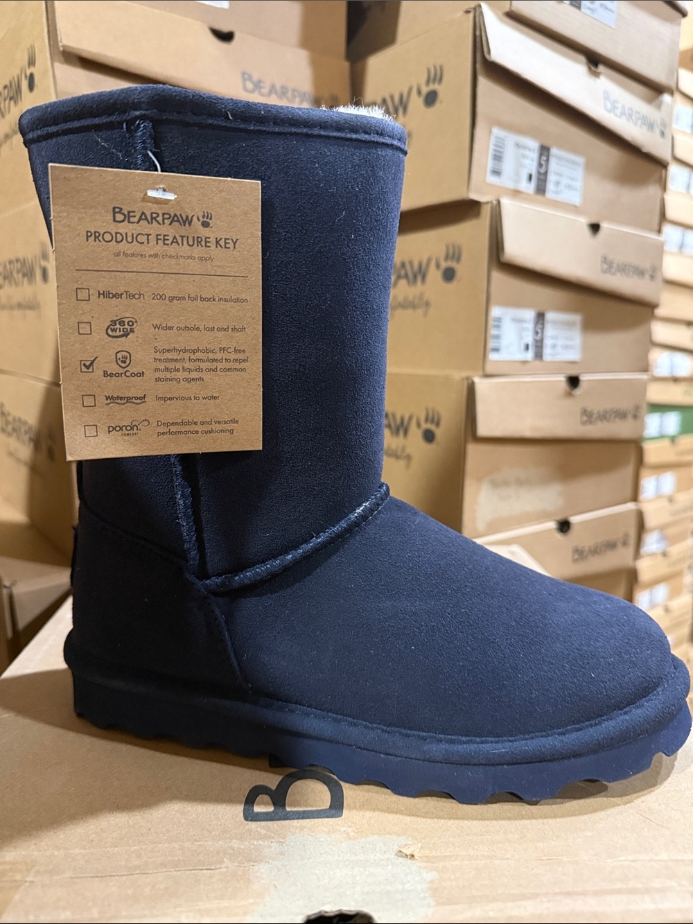 Bearpaw Elle Short Boots - Cadet
